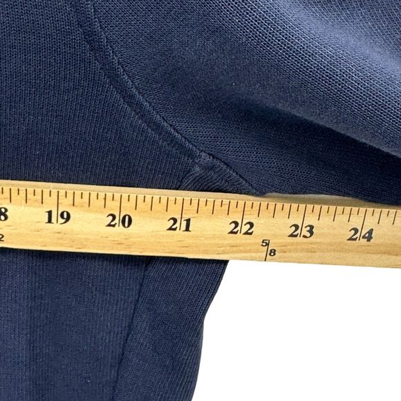 Lacoste Mens 1/4 Zip Pullover Sweater Size 6 XL Dark Blue Knit Cotton Mock Neck - Picture 11 of 15